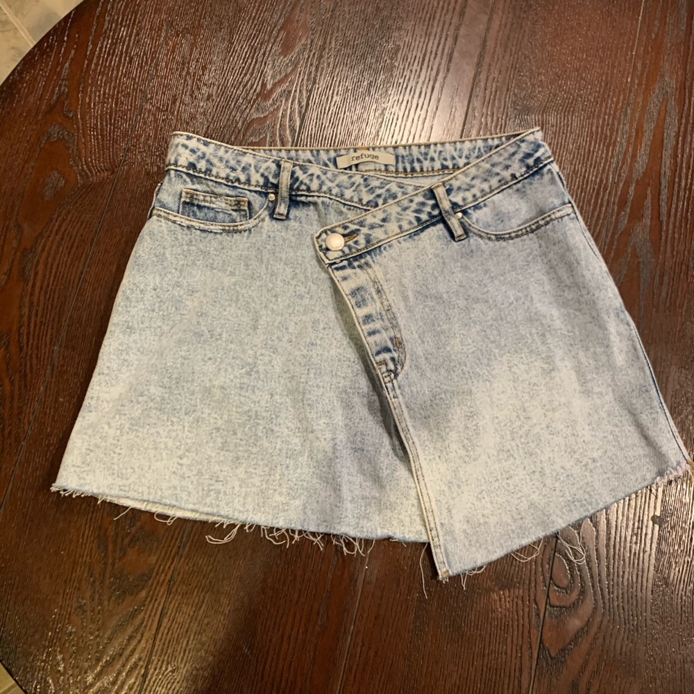 Medium refuge jean skirt
